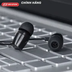 Tai Nghe Dây Xoắn Kéo Dài Drapow Twister C10 - Có Mic, Âm Thanh HD, Extra Bass, Chân Cắm Aux 3.5mm