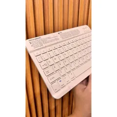 Bàn Phím Bluetooth Di Động Ver 2 - Mỏng Gọn Nhẹ, Tương Thích Tốt Các Thiết bị Áp Bồ