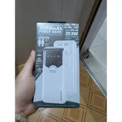 Pin Sạc Dự Phòng Wekome WP-59 Dung Lượng 10000/ 20000mAh PD 22.5W Liền Cáp iPh + Type C Màn Hình Led 737338