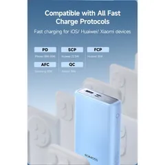 Pin Sạc Dự Phòng 20.000mAh Sạc Nhanh 22.5W ROMOSS PAC20 Màn Hình LED, Liền Cáp L & C