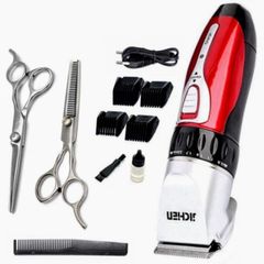 Tông Đơ Hớt Tóc Jichen Không Dây - Máy Cắt Tóc Chuyên Nghiệp Chuẩn Salon Kèm Phụ Kiện An Toàn Tại Nhà
