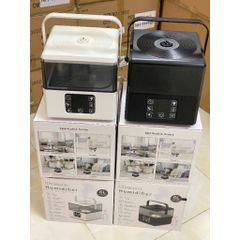 Máy Phun Sương Tạo Ẩm Siêu Âm Nóng/Lạnh Ultrasonic Humidifie Khuếch Tán Tinh Dầu Kèm Điều Khiển
