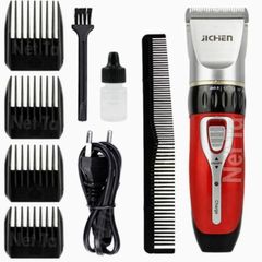 Tông Đơ Hớt Tóc Jichen Không Dây - Máy Cắt Tóc Chuyên Nghiệp Chuẩn Salon Kèm Phụ Kiện An Toàn Tại Nhà