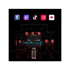 Micro Karaoke kèm Loa hãng Monster M97 ( Mỹ ), 26W, Bluetooth 5.0 , TWS kết nối 2 mic 737341