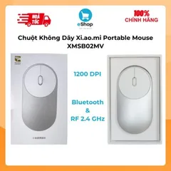 Chuột Không Dây Xi/aomi Portable Mouse XMSB02MV Chuẩn 2 Kết Nối Bluetooth/RF 2.4GHZ