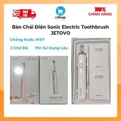 Bàn chải điện Sonic Electric Toothbrush JETOVO - Chống nước IPX7, 3 Chế độ 737364