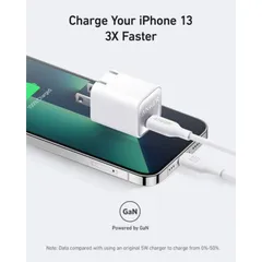 Củ sạc nhanh 30W Anker 511 Nano 3 - A2147 PiQ 3.0 hỗ trợ PD/PPS/QC Công Nghệ GaN, Nhỏ Gọn, An Toàn Và Hiệu Quả
