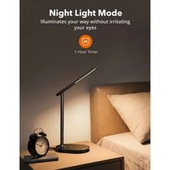 (Bản Pro) Đèn Led Bàn Chống Cận Taotronics TT-DL064 Pro 12W, Hẹn Giờ, 5 Mức Sáng, 4 Chế độ Màu, Cổng Usb Sạc ĐT