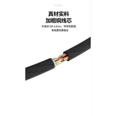 Cáp Sạc Siêu Nhanh 2 Đầu 100W Type-C JOWAY CC100, C to C + C Chuẩn PD Dài 1,2m Dây Dù Bện Nylon