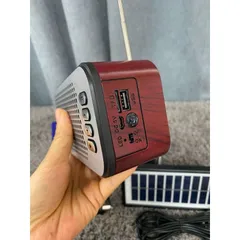 Loa Bluetooth NNS NS-8163S/8161S-S Có Đài FM , TWS, Cổng USB + Thẻ Nhớ TF, 2 Panel Năng Lượng Mặt Trời