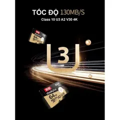 Thẻ Nhớ MicroSDXC Lenovo ThinkPlus Pro Platinum Edition 32GB/64GB/128GB/256GB – Class 10 U3 A2 V30 4K 737381