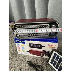 Loa Bluetooth NNS NS-8163S/8161S-S Có Đài FM , TWS, Cổng USB + Thẻ Nhớ TF, 2 Panel Năng Lượng Mặt Trời