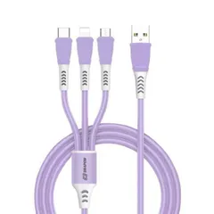 Cáp Sạc 3 Đầu Chính Hãng Drapow CX04 - Sạc Được Mọi Loại Smartphone Siêu Tiện Lợi 737382