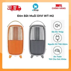 Đèn Bắt Muỗi DIVI WT-M2 Mosquito Killer Lamp - Diệt Muỗi Và Côn Trùng Đèn UV Hiệu Quả, An Toàn