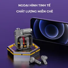 Tai Nghe Bluetooth TWS Monster XKT15 - ENC, Âm Thanh Hi-Fi, Bluetooth 5.3, Chế Độ Game Mode Độ Trễ Thấp