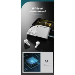 Tai Nghe Bluetooth Monster XKT17 - Âm Thanh Hi-Fi, Bluetooth 5.3, Kháng Nước, Chế Độ Game Mode Độ Trễ Thấp