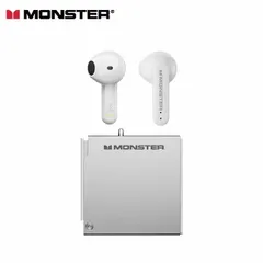Tai Nghe Bluetooth Monster XKT17 - Âm Thanh Hi-Fi, Bluetooth 5.3, Kháng Nước, Chế Độ Game Mode Độ Trễ Thấp