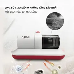 Máy Hút Bụi & Diệt Khuẩn UV Giường Đệm YANGZI - Công Nghệ UV-C, Ion Bạc Công Suất 400W, Lực Hút 11000Pa
