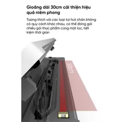 [Tặng 5 Túi ] Máy Hút Chân Không XiaoDa XD-ZKFKJ01 - Hàn Miệng Túi Tự Động - Lực Hút Mạnh, Bảo Quản Thực Phẩm