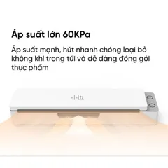 [Tặng 5 Túi ] Máy Hút Chân Không XiaoDa XD-ZKFKJ01 - Hàn Miệng Túi Tự Động - Lực Hút Mạnh, Bảo Quản Thực Phẩm