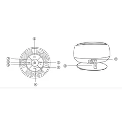 Loa Bluetooth TAOTRONICS TT-SK03, Kháng Tia Nước, Có Thể Gắn Tường, Mic Hỗ Trợ Đàm Thoại Rãnh Tay