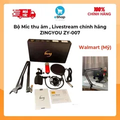 Bộ Mic Thu Âm , Livestream Chính Hãng ZINGYOU ZY-007