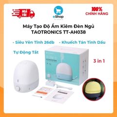 Máy Tạo Độ Ẩm TAOTRONICS TT-AH038 - Khuếch Tán Tinh Dầu Kiêm Đèn Ngủ 3 in 1