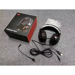 Tai Nghe Gaming Chụp Đầu Monster - Mic Tích Hợp Khử Tiếng Ồn