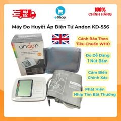 Máy đo huyết áp điện tử Andon KD-556 (Anh Quốc) - Tự Động Đo, Cảm Biến Chính Xác