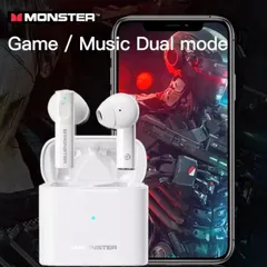 Tai Nghe Bluetooth TWS MONSTER XKT03 ( Mỹ ) , Chống Ồn AAC ,Game Mode Độ Trễ Thấp