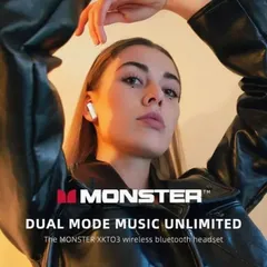 Tai Nghe Bluetooth TWS MONSTER XKT03 ( Mỹ ) , Chống Ồn AAC ,Game Mode Độ Trễ Thấp