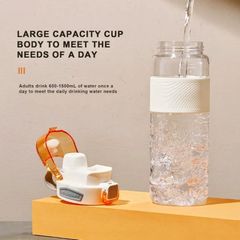 Bình Nước Thể Thao Kèm Ống Hút 700ml Chính Hãng SPORT CMSH - Bình Nước Du Lịch Cao Cấp