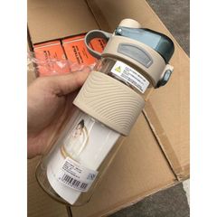 Bình Nước Thể Thao Kèm Ống Hút 700ml Chính Hãng SPORT CMSH - Bình Nước Du Lịch Cao Cấp
