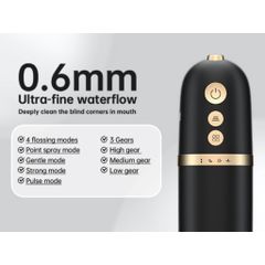 Máy Tăm Nước Tricklet Cordless Oral Irrigator (Mỹ) - Công Nghệ Hiện Đại 4 Chế Độ, 4 Đầu Thay Thế