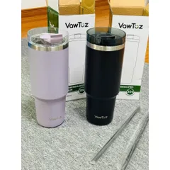 Ly Giữ Nhiệt VawToz 30 Oz (890ml) Chính Hãng Inox 304 Cao Cấp Kèm Ống Hút (Hàng À Má Zôn)