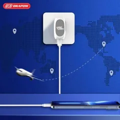 Bộ Sạc Nhanh Kèm Cáp CS30 DRAPOW PD30W Có Màn Hình Led ( Tặng Kèm Cáp C to L )