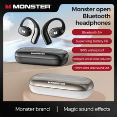 Tai Nghe Bluetooth TWS MONSTER AC311 - Tai Nghe Thể Thao Treo Vành Tai Chống Nước IPX5, Mic Chống Ồn