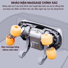 Máy Massage 6D AUX Không Dây Đa Năng - Máy Massage Cổ Vai Gáy Cao Cấp Có Nhiệt Hồng Ngoại Giảm Đau Hiệu Quả