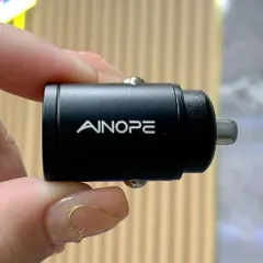 Tẩu Sạc Nhanh Xe Hơi 36W Kèm Cáp C to C AINOPE E71 Siêu Nhỏ Gọn, 2 Cổng Type C - Sạc Nhanh PD/PPS