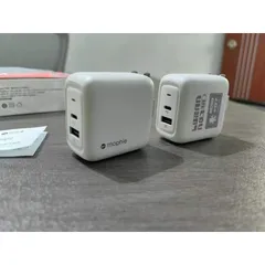 Củ Sạc Siêu Nhanh 65W USB A + Type C hãng MORETHAN (Mo.phie)