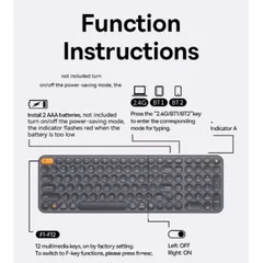 Bàn Phím Bluetooth Baseus K01A/K01B Fullsize Tri-Mode Gõ Êm Không Ồn Usb 2.4Hz 737492
