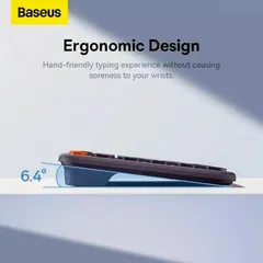Bàn Phím Bluetooth Baseus K01A/K01B Fullsize Tri-Mode Gõ Êm Không Ồn Usb 2.4Hz 737492