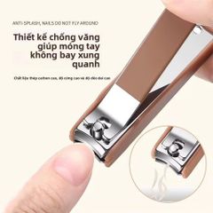 Bộ Dụng Cụ Làm Móng Tiện Lợi 8 Món Thép Không Gỉ Bền Bỉ, Kèm Hộp Đựng Nhỏ Gọn Tiện Lợi