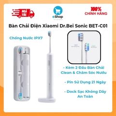 Bàn Chải Điện Xi/aomi Shell DR-BEI Sonic BET-C01 Chính Hãng - Bàn Chải Đánh Răng Điện Xi/aomi Dr.Bei