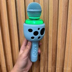 Micro Karaoke Kèm Loa Di Động Shinco D99 - Hiệu ứng đèn Led RGB, Cổng Type C, Aux 3.5mm, Thẻ Nhớ