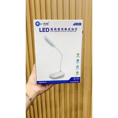 Đèn Bàn Đọc Sách Chống Cận QIAO YU 2 Chế Độ Màu - Có Pin Sạc