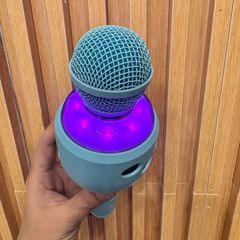 Micro Karaoke Kèm Loa Di Động Shinco D99 - Hiệu ứng đèn Led RGB, Cổng Type C, Aux 3.5mm, Thẻ Nhớ