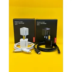 Bộ Củ Sạc Siêu Nhanh Gan 30w Lenovo ThinkPlus MC31 Kèm Cáp C to C 60W Hỗ Trợ PD, QC và PPS