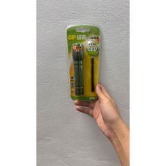 Đèn Pin Chiến Thuật Siêu Sáng LED GP - 350 Lumens, Phạm Vi Sáng Lên Đến 300m, Tuổi Thọ 100.000h