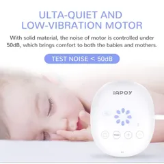 Máy Hút Sữa Đôi iAPOY Có Chế Độ Tự Động & Massage Ngực - Bơm Điện Đôi ( hàng À Má Zôn Mỹ )